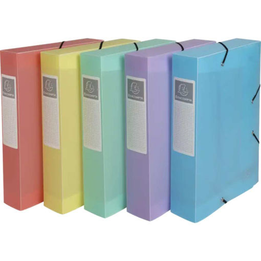 Picture of EXACOMPTA PASTEL BOX FILES 60MM